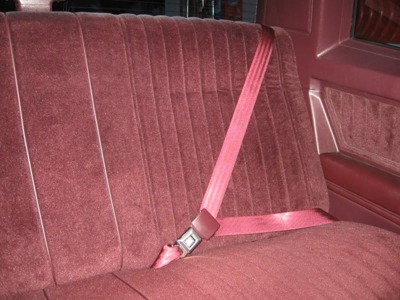 3 Point Rear seat belts GBodyForum 19781988 GM A/GBody Community